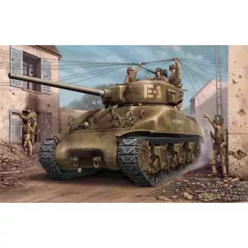 HobbyBoss U.S M4A1 76(W) harckocsi 1:48 makett