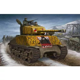 HobbyBoss U.S M4A3E8 harckocsi 1:48 makett