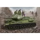 HobbyBoss szovjet T-34/85 1944 lapított tornyos harckocsi 1:48 makett