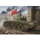 HobbyBoss szovjet KV-1 1942 egyszerűsített toronnyal 1:48 makett