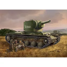 HobbyBoss szovjet KV-2 harckocsi 1:48 makett