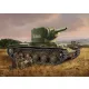 HobbyBoss szovjet KV-2 harckocsi 1:48 makett