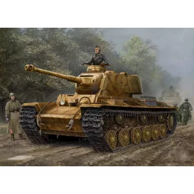 HobbyBoss német Pz.Kpfw KV-1 756( r ) harckocsi 1:48 makett