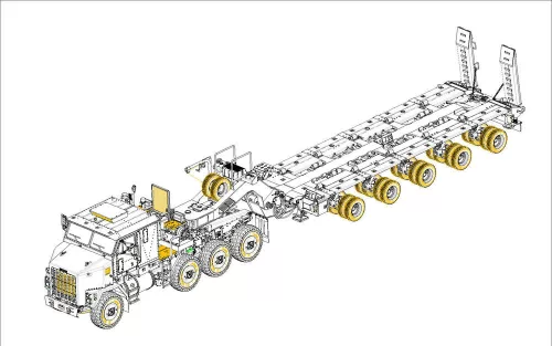 HobbyBoss M1070/M1000 HETS 1:35 katonai jármű makett