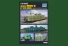 HobbyBoss szovjet MBV-2 páncélvonat késői L-11 löveggel 1:35 vasúti makett