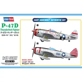   HobbyBoss P-47D Thunderbolt vadászgép 1:48 makett (HB85811)