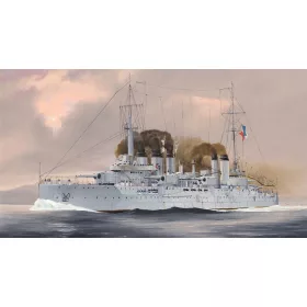   HobbyBoss francia haditengerészet pre-dreadnought csatahajó Danton 1:350 makett
