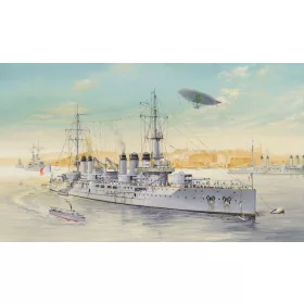   HobbyBoss francia haditengerészet pre-dreadnought csatahajó Voltaire 1:350 makett