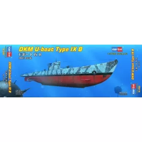   HobbyBoss DKM U-boat Type IX B 1:700 tengeralattjáró makett