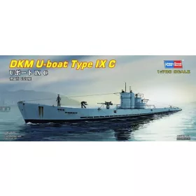   HobbyBoss DKM U-boat Type IX C 1:700 tengeralattjáró makett