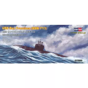   HobbyBoss USS San Francisco (SSN-711) 1:700 tengeralattjáró makett