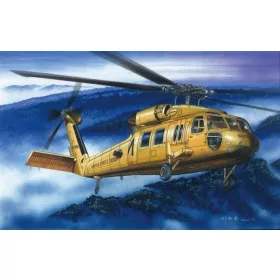   HobbyBoss amerikai UH-60A ''Blackhawk'' helicopter 1:72 helikopter makett