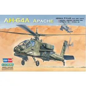 HobbyBoss AH-64A Apache harci helikopter 1:72 makett