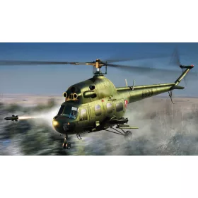   HobbyBoss Mil mi-2URP Hoplite antitank variant 1:72 helikopter makett