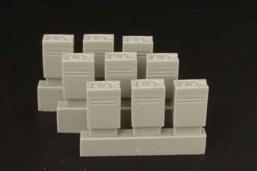 Hauler 2cm FLAK ammo boxes – dioráma kellék makett