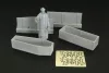 Hauler Priest w-coffins – dioráma kellék makett