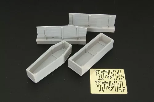 Hauler Coffins – dioráma kellék makett