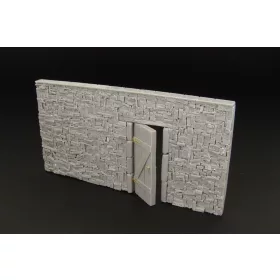 Hauler Rustic type wall – dioráma kellék makett