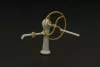 Hauler Industrial style water pump – dioráma kellék makett