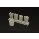 Hauler Wooden Tubs – dioráma kellék makett
