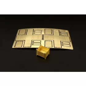 Hauler Steel container (2pcs) – dioráma kellék makett