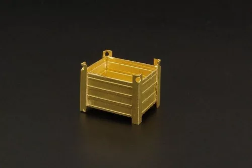 Hauler Steel container (2pcs) – dioráma kellék makett