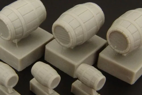 Hauler Wooden barrels – dioráma kellék makett