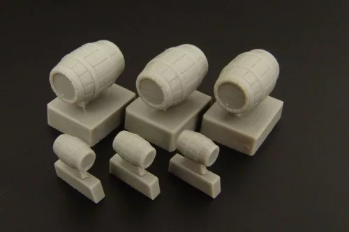 Hauler Wooden barrels – dioráma kellék makett
