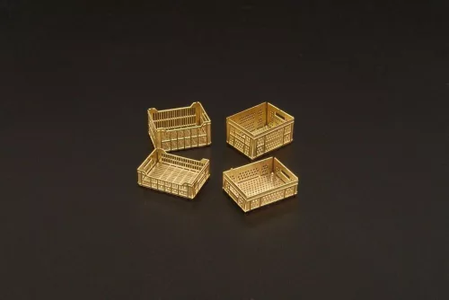 Hauler Plastic Crates – 1:72 dioráma kellék makett