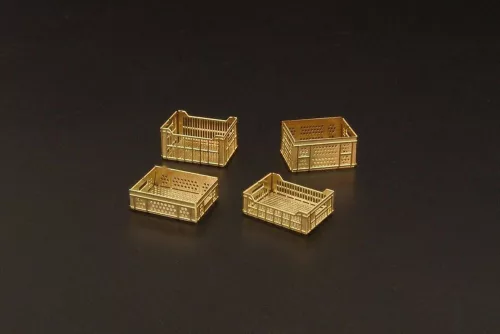 Hauler Plastic Crates – 1:72 dioráma kellék makett