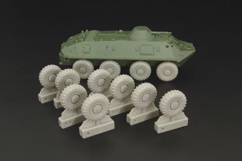 Hauler BTR-60 Wheels (ACE,ICM, S-model) - kerékkészlet