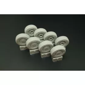 Hauler JGSDF Type 16 Wheels (Aoshima kit) - kerékkészlet