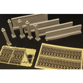 Hauler Castle fence – 1:72 dioráma kellék makett