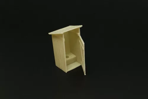 Hauler Latrine – 1:72 dioráma kellék makett