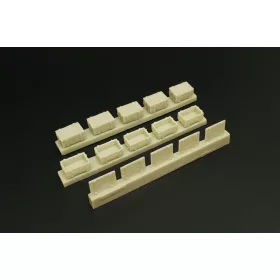 Hauler Wooden boxes – 1:72 dioráma kellék makett
