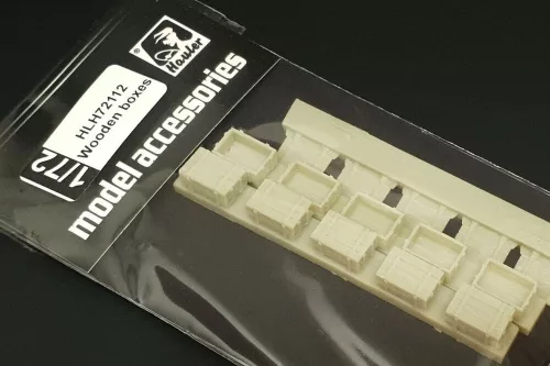 Hauler Wooden boxes – 1:72 dioráma kellék makett