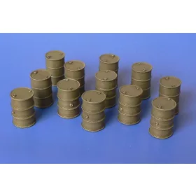 Hauler Fuel barrels – 1:72 dioráma kellék makett