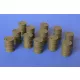 Hauler Fuel barrels – 1:72 dioráma kellék makett