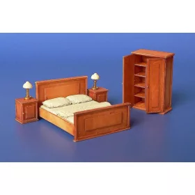 Hauler Bedroom furniture – dioráma kellék makett