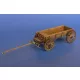 Hauler Farm horse drawn wagon – 1:72 dioráma kellék makett