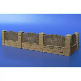 Hauler Fence with underpinning – dioráma kellék makett