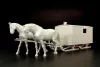 Hauler HS-3-1 Krankenschlittens – dioráma kellék makett