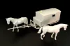 Hauler HS-3-1 Krankenschlittens – dioráma kellék makett