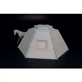   Hauler Japanese steel pillbox – 1:35 dioráma építmény makett