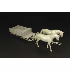 Hauler HS-3 Schlitten 500Kg – dioráma kellék makett