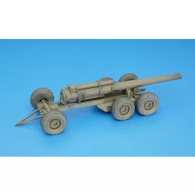   Hauler M1 240mm HOWITZER transp wagon – fegyverrendszer makett