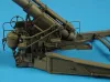 Hauler M1 240mm howitzer IN FIRE POSITION – fegyverrendszer makett