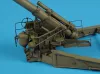 Hauler M1 240mm howitzer IN FIRE POSITION – fegyverrendszer makett
