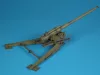 Hauler M1 8inch gun IN FIRE POSITION – fegyverrendszer makett