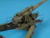 Hauler M1 8inch gun IN FIRE POSITION – fegyverrendszer makett